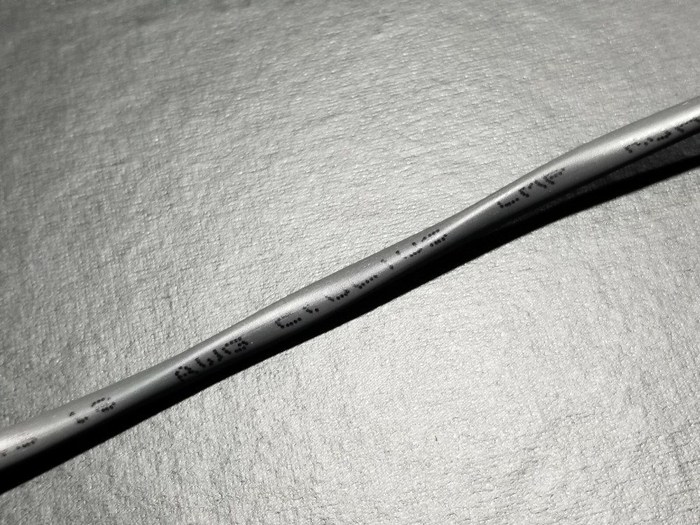 Windy City 002360 18/2C Stranded Twist Pair Plenum Control Cable CMP Gray /100ft