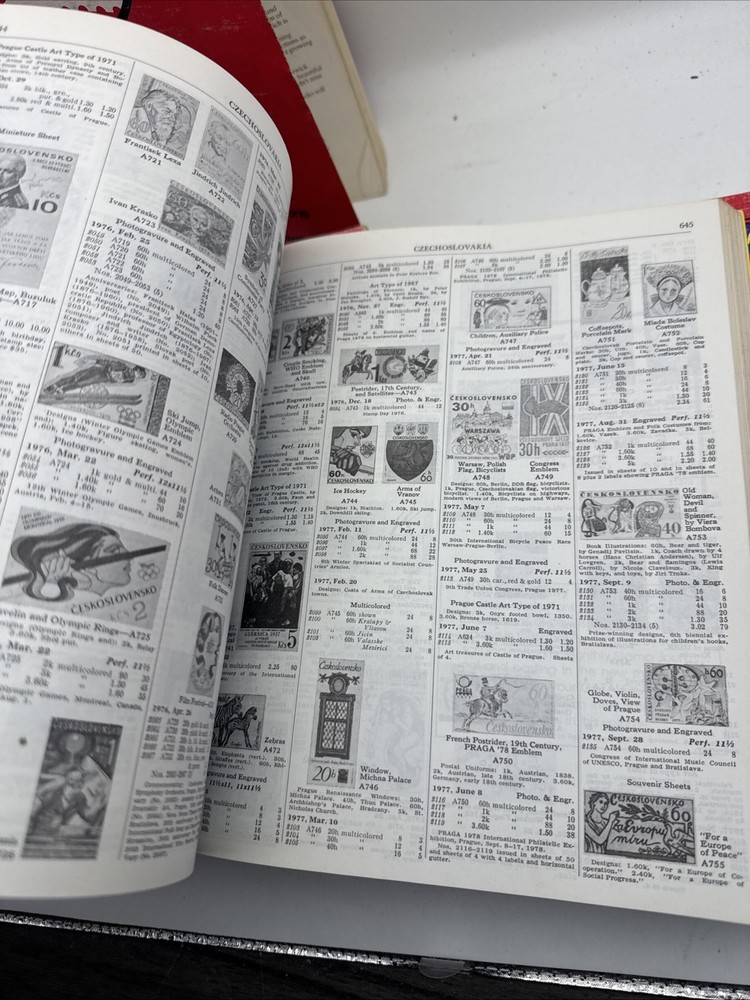 Scott 1980 Standard Postage Stamp Catalogue Vol 1-4 Complete Set