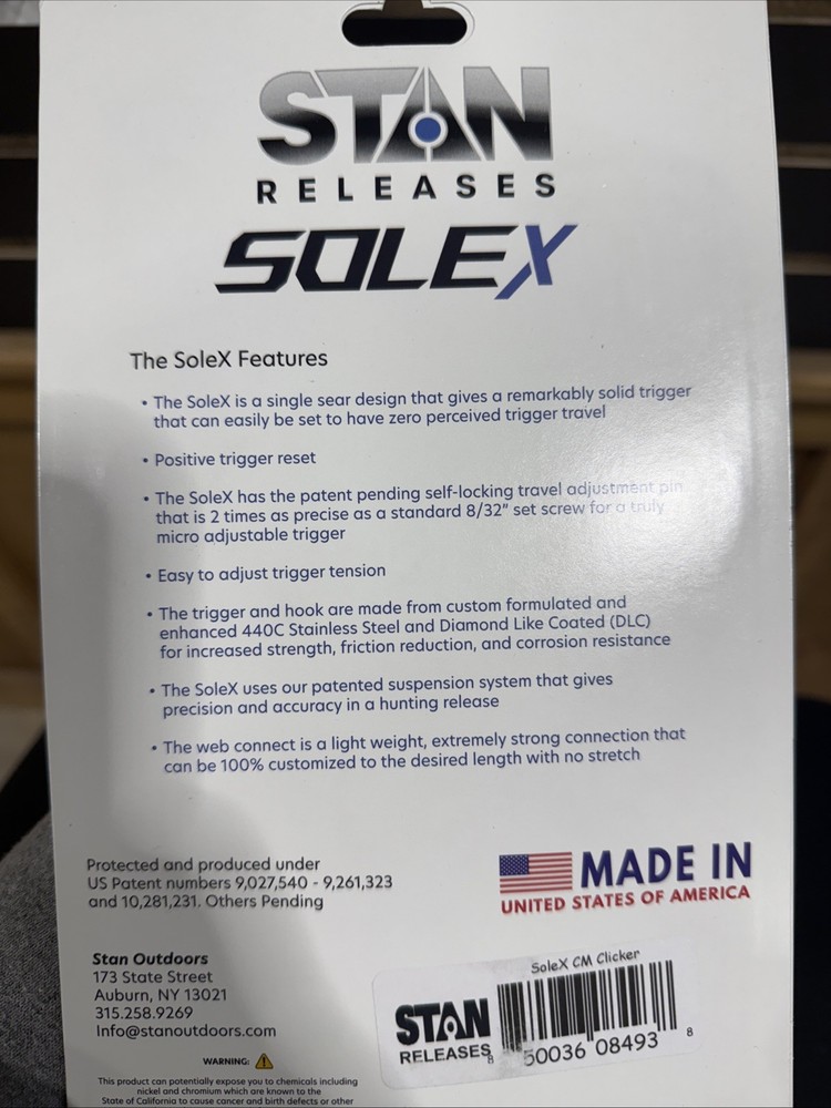 Stan Release Solex Connected Metal Clicker