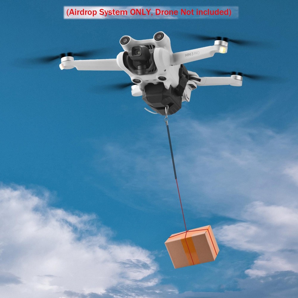 Drone Dropping Payload Delivery Thrower Air Dropper Device for DJI Mini 3 Pro