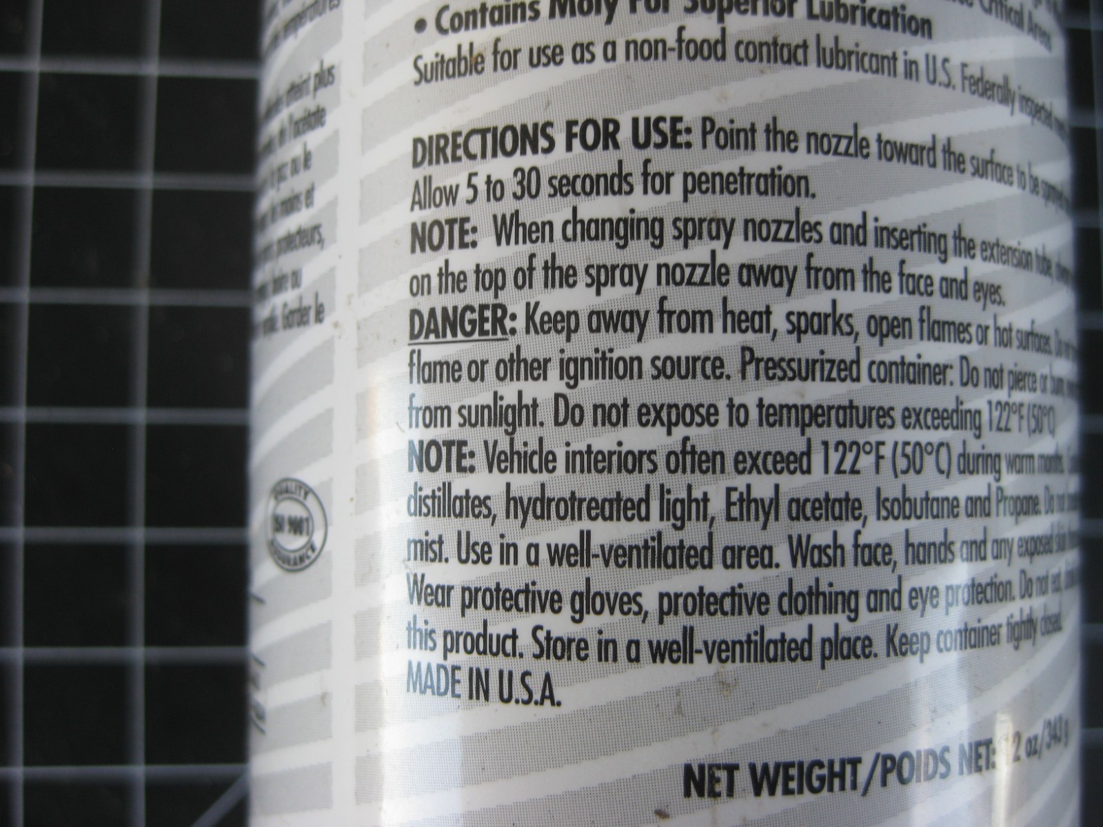 CERTIFIED FREE Penetrant & Release Agent, Three 12 oz cans