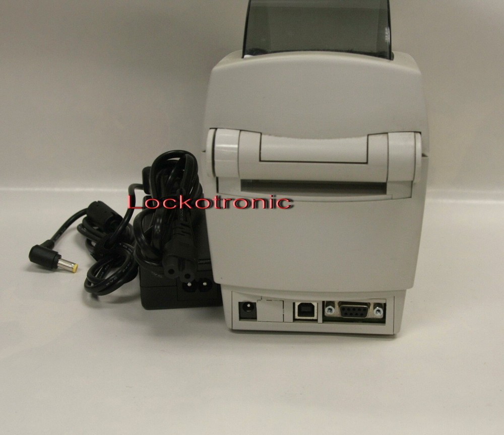 Zebra LP2824 Barcode Label Thermal Printer USB/Serial NO Front Cover