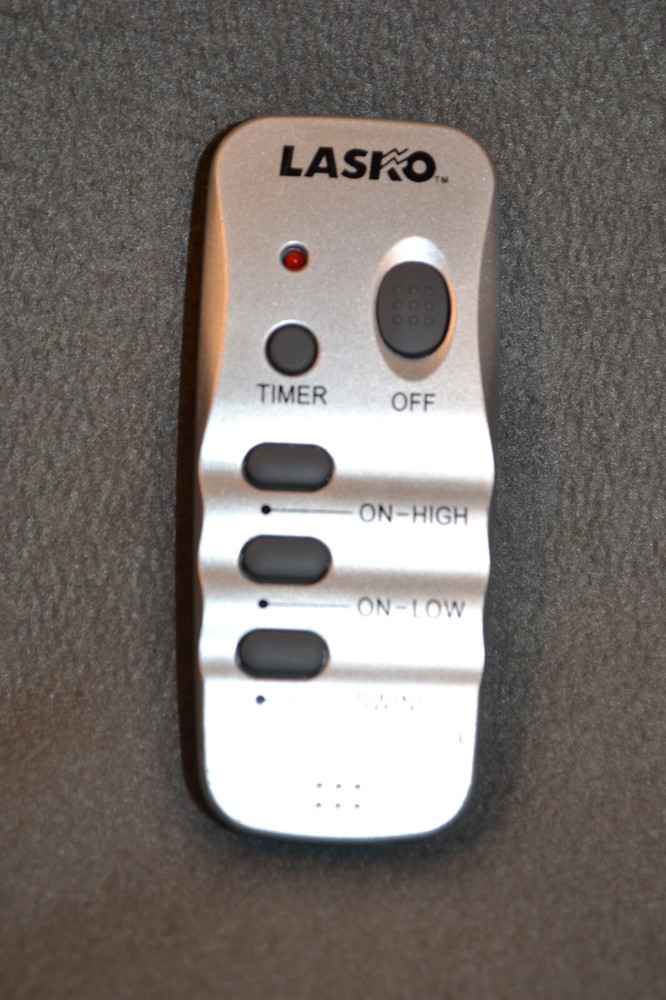 LASKO Oscillating Fan Remote Control Timer Silver FAST SHIPPING!