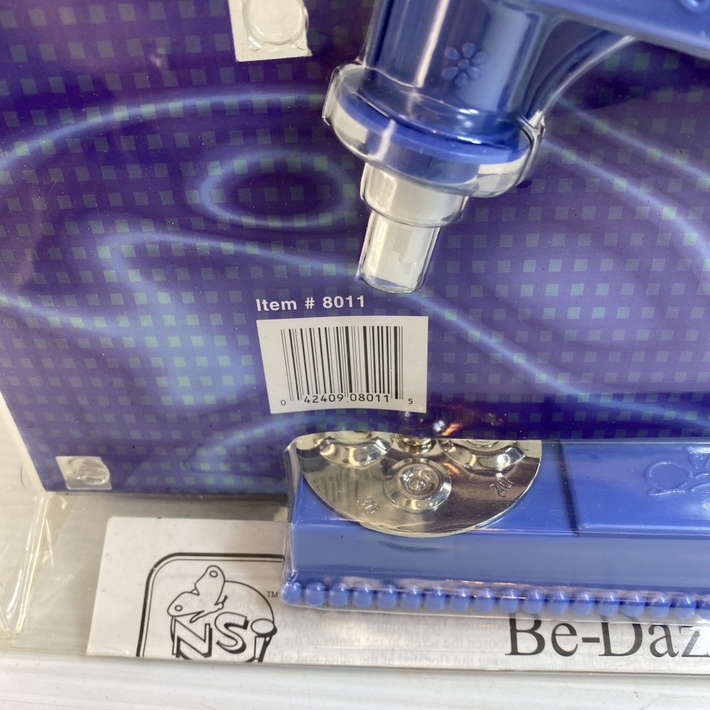 GEMAGIC BEDAZZLER Cathy Mitchells Stud Setting Machine System Tool w/Rhinestones