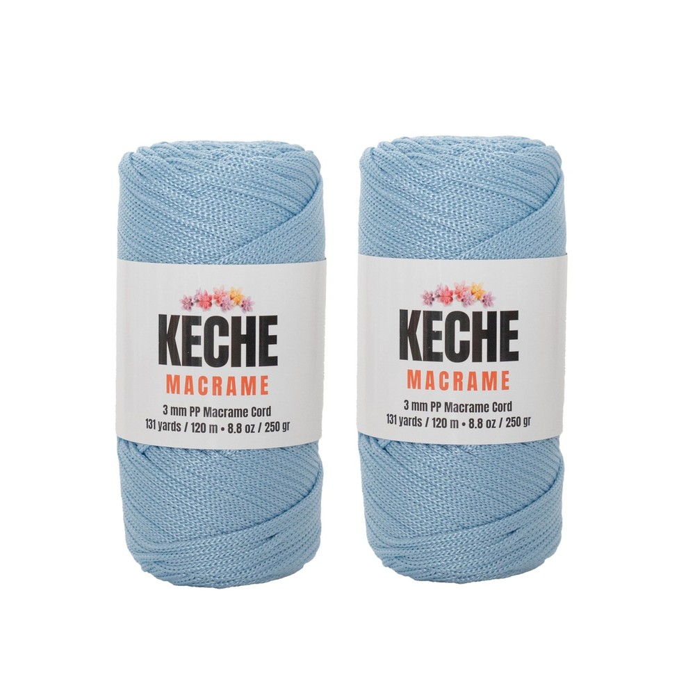 Macrame Cord | Macrame Supplies 3mm Polyester Macrame Rope Yarn for Table Run...