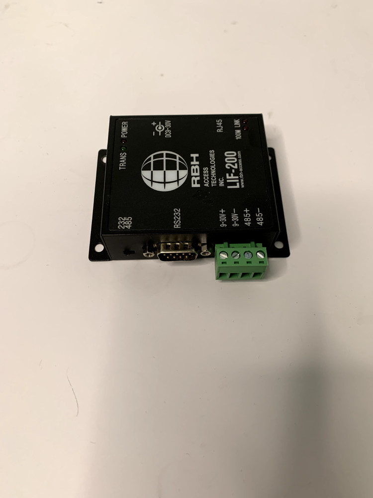 Untested RBH LIF-200 TP/IP Gateway [W-445]