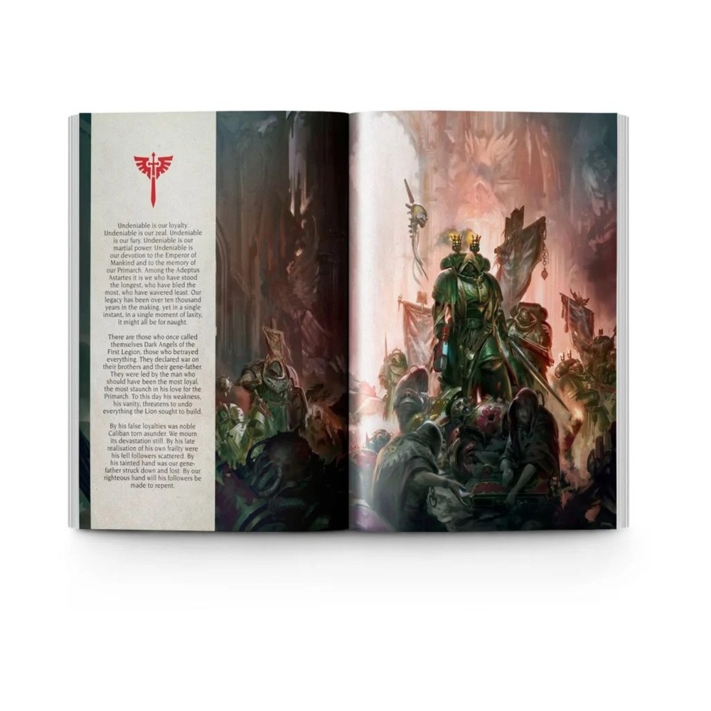 GW Army Book Codex Supplement - Dark Angels (9th Ed) VG+/NM