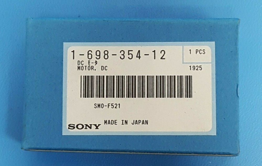 SONY Replacement Motor -DC-Motor 1-698-352-12