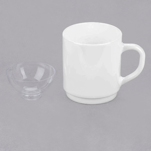Fineline Settings 6208-CL, 2 Oz. Clear Plastic Tiny Bowls, 200/CS
