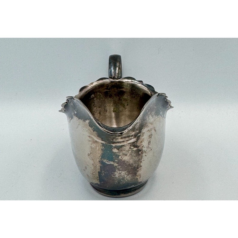 Vintage David Mappin Sheffield Ornate Decorative Silver-plated Gravy Sauce Boat