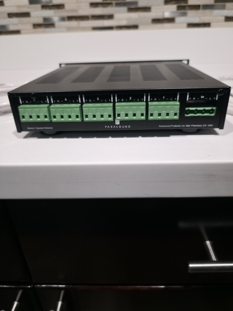 Parasound Z-Select Speaker Selector Multi Zone