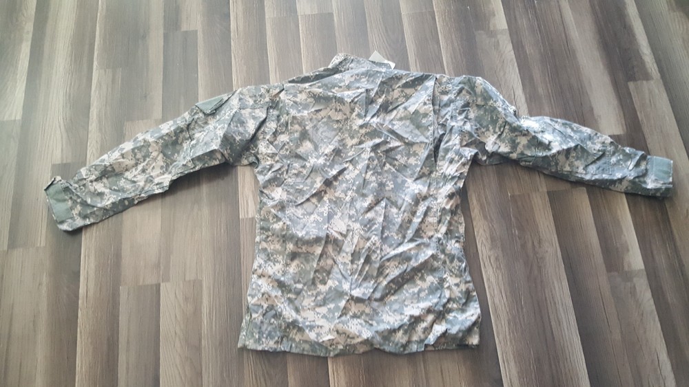 Team soldier Uniform Coat FR Medium Long Digital Camo NWT
