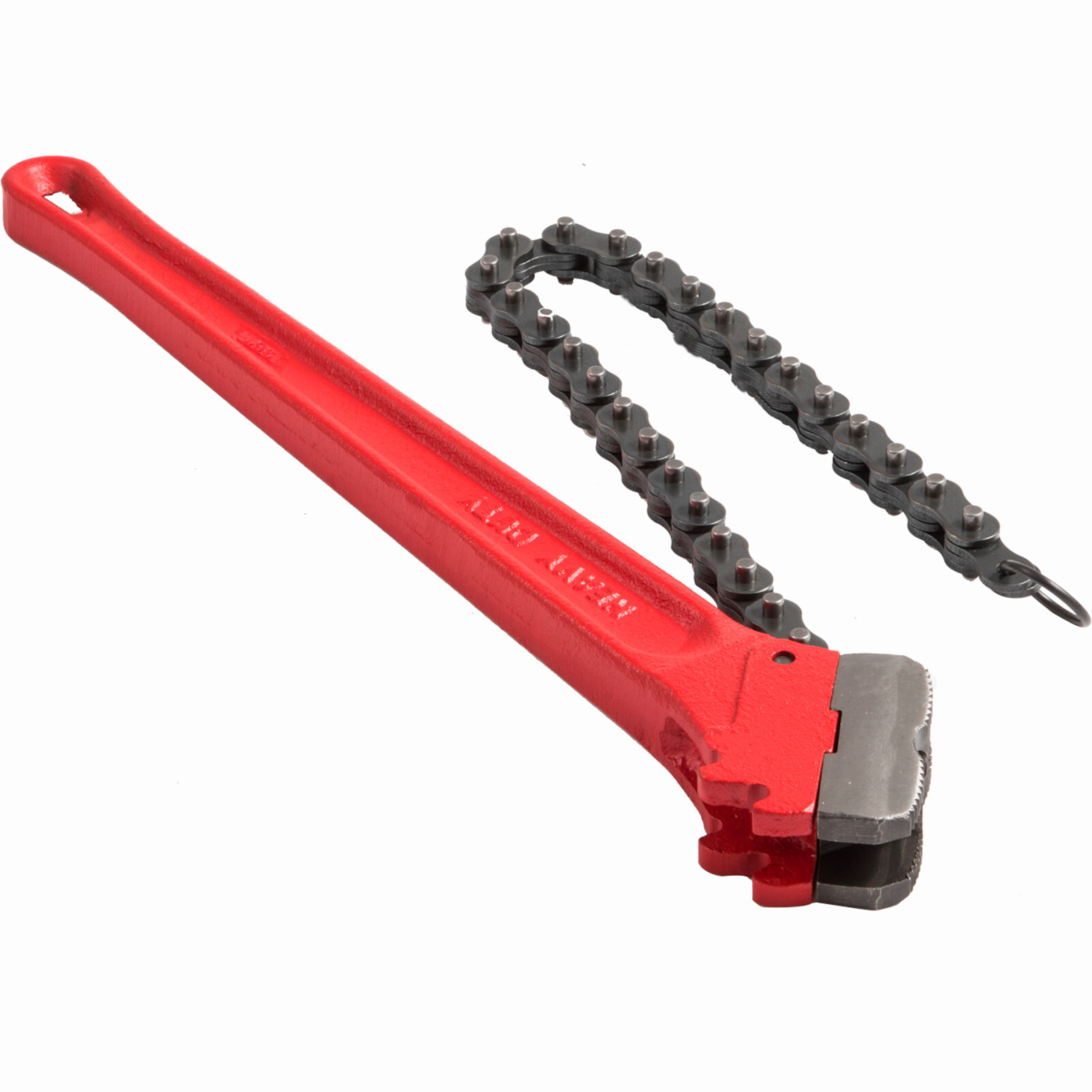 VEVOR 36" Pipe Chain Wrench Steel Ratcheting Wrench 30" Chain 7.5" Capacity