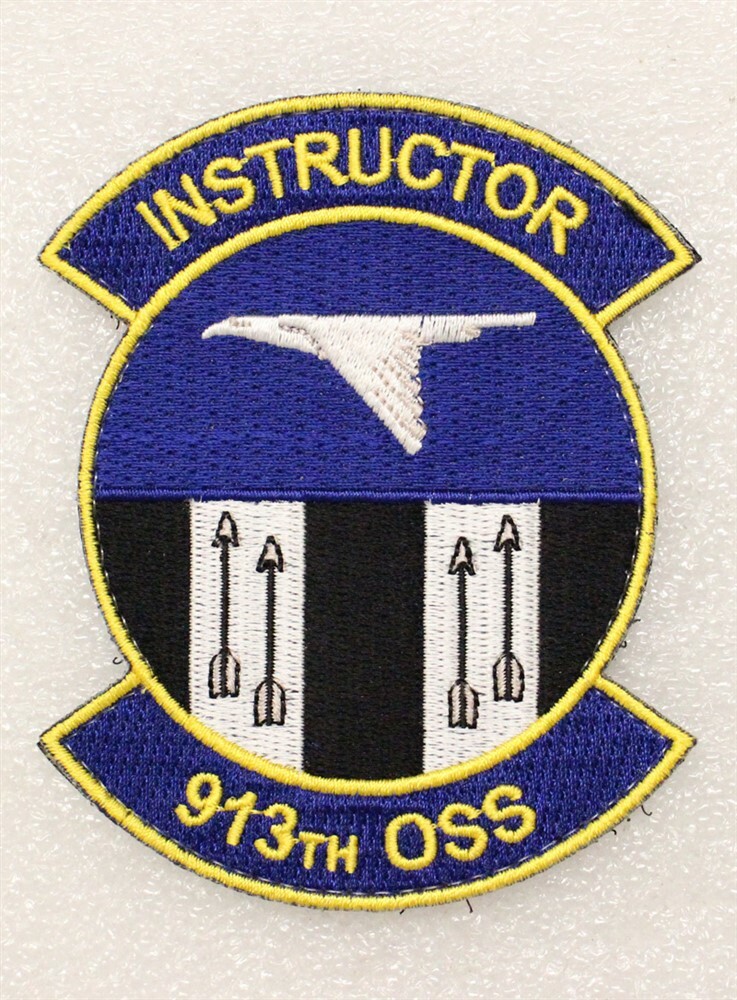 USAF Air Force Patch 1074: 913th Operations Support Squadron Instructor