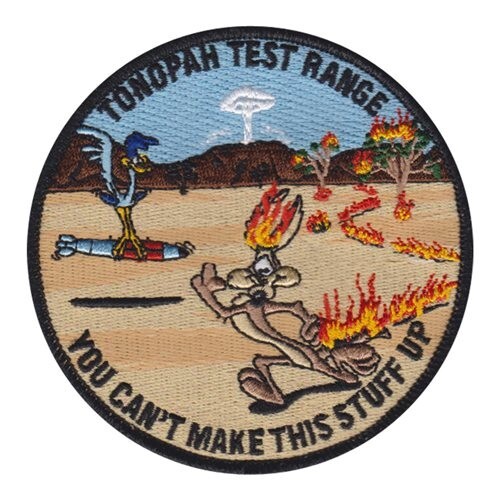 USAF TONOPAH TEST RANGE TTR -YOU CAN'T MAKE THIS STUFF UP-2023- B61-12 VEL PATCH