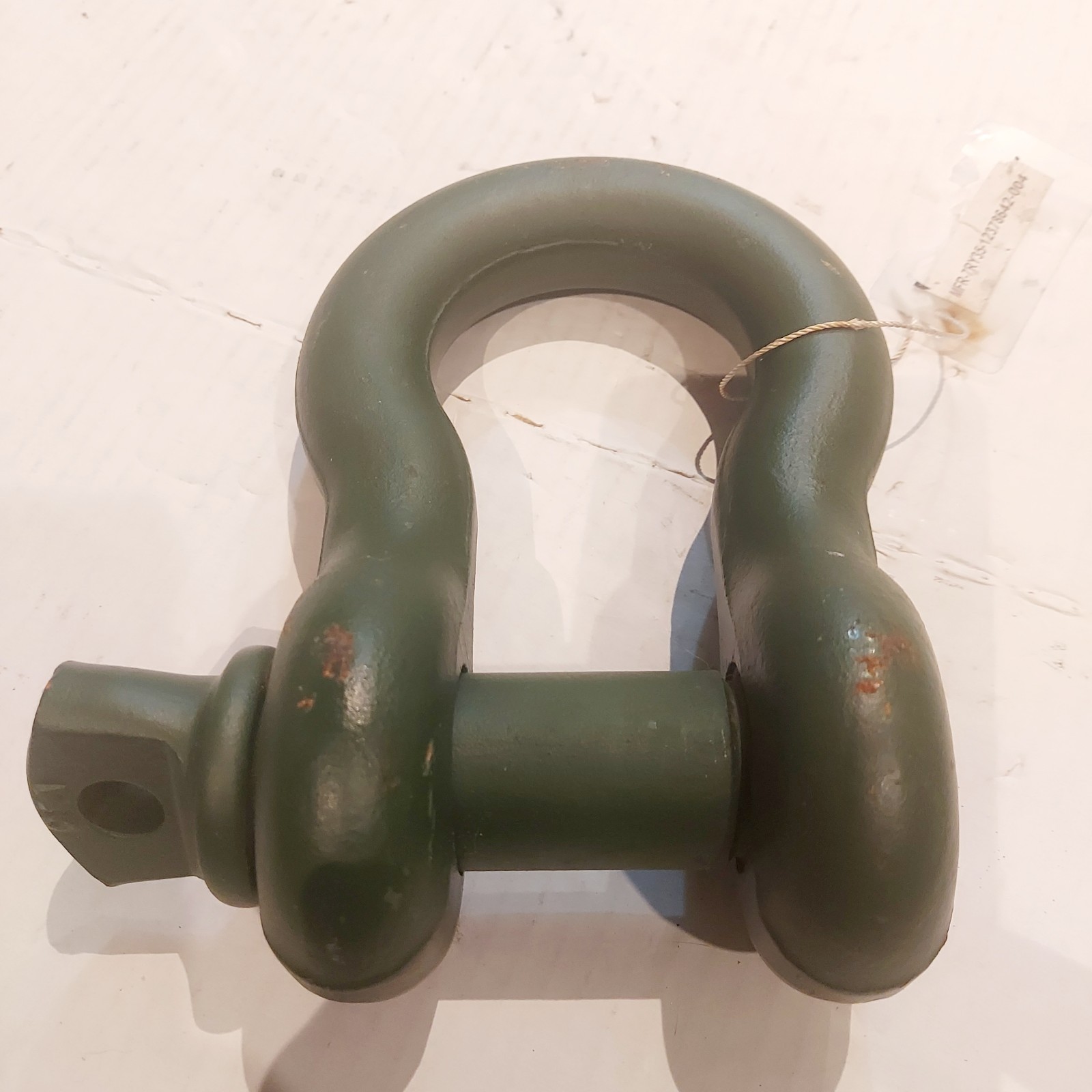 NOS Shackle 9.5T, 1-1/8", 12378642-004, WLL9.5T, 4030-01-391-9599, FMTV