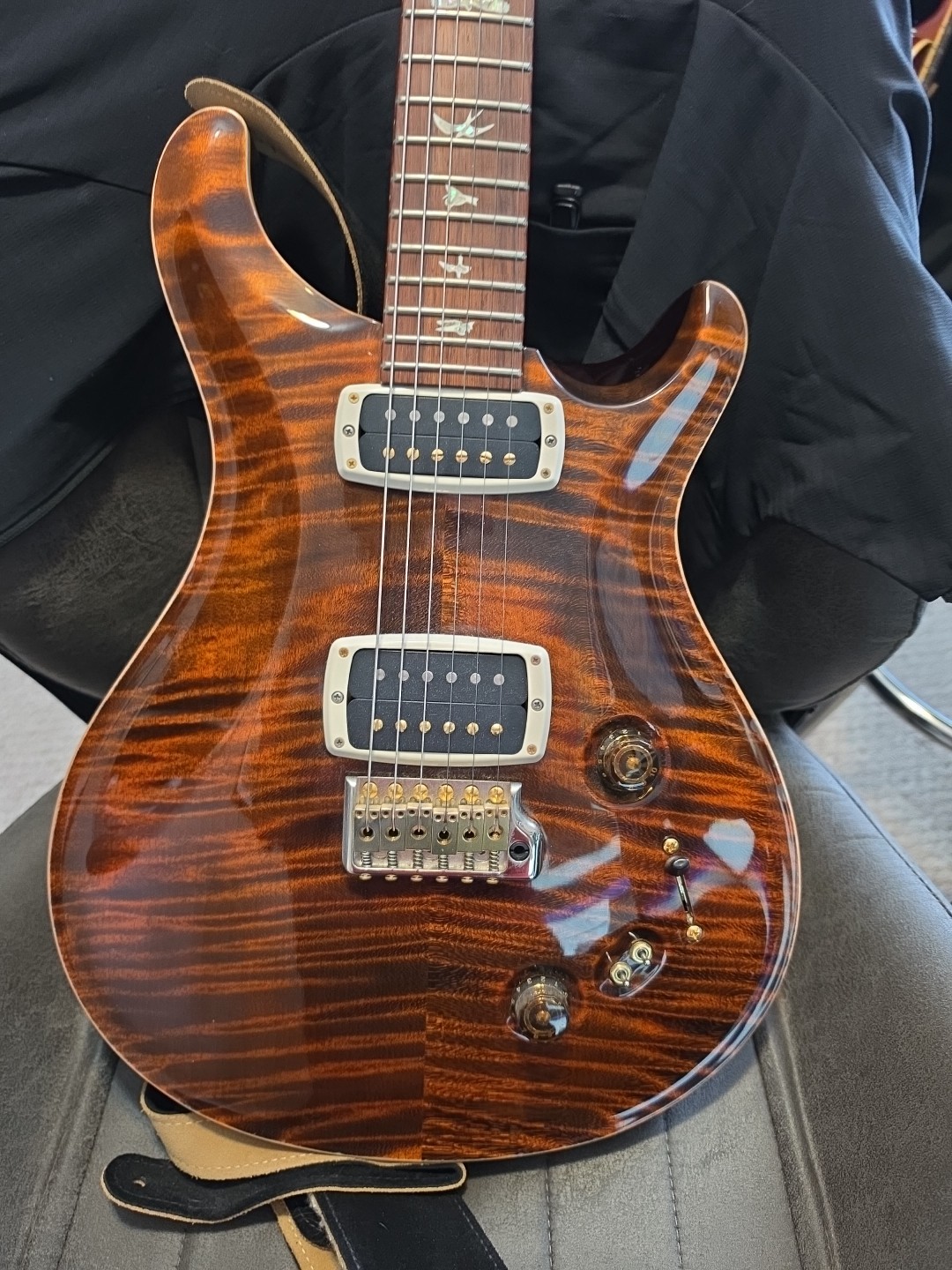 2018 PRS 408 "10 Top" Black Gold Burst