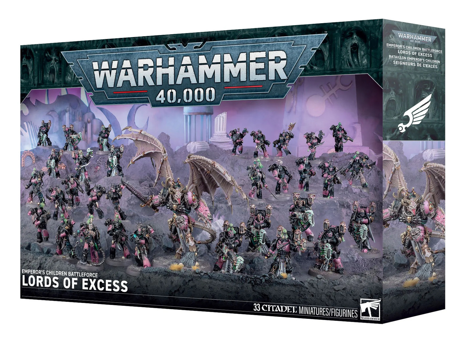 Warhammer 40K Emperor's Children Lords of Excess Battleforce