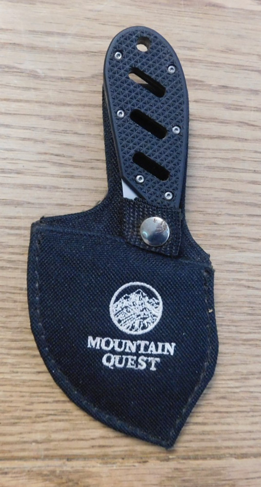 MOUNTAIN QUEST KUTMASTER FIXED BLADE COMBAT KNIFE W SHEATH (CP2016495)