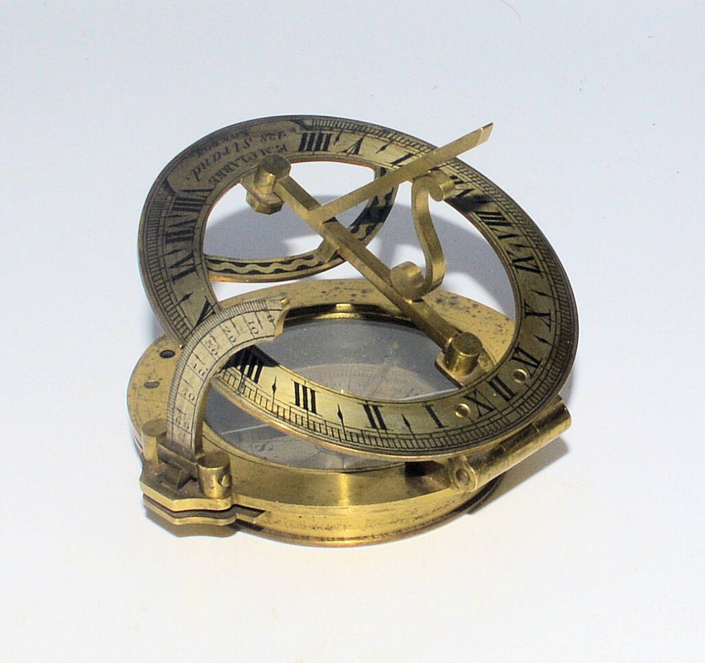 A good equinoctial compass sundial - E.M. Clarke.