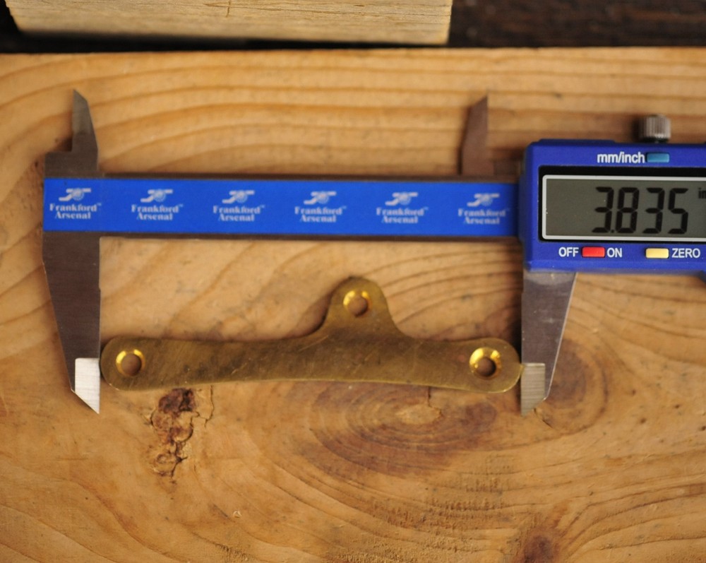 Brass Flintlock Muzzleloader Side Plate