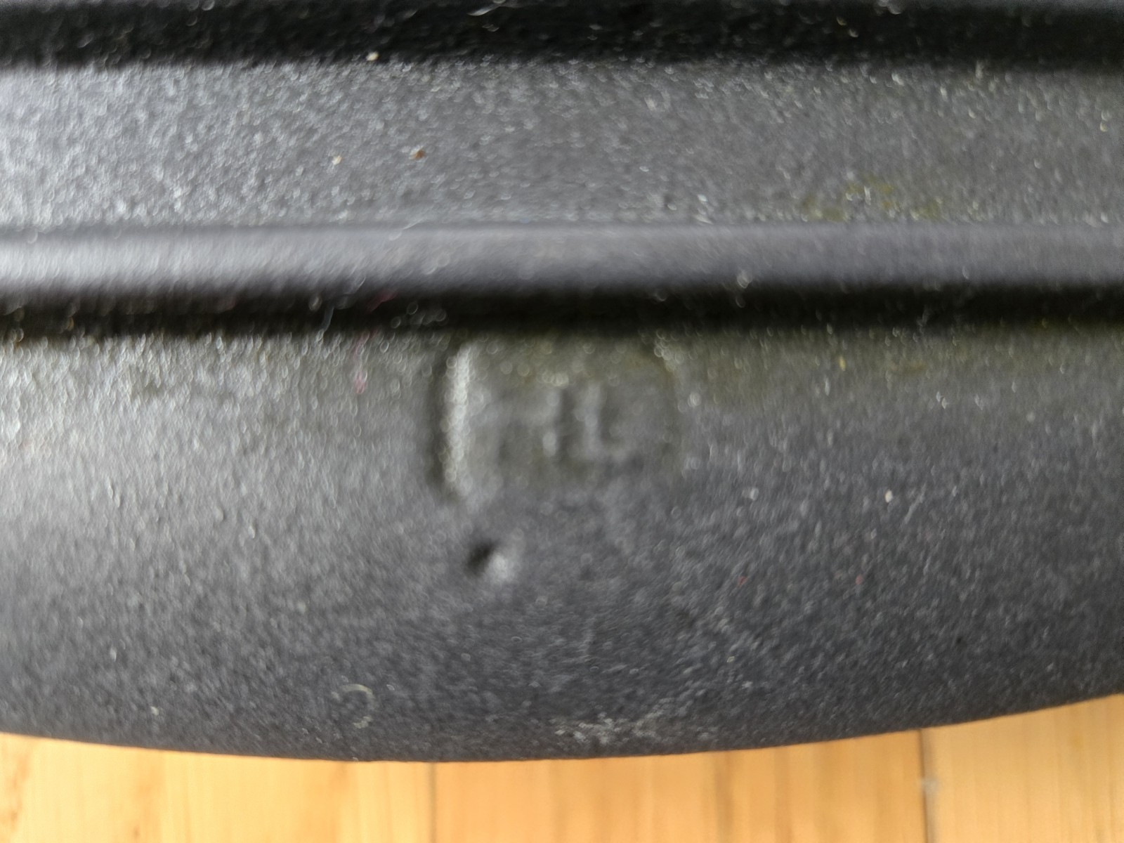 Le Creuset 9” Inch Square Matt Black Cast Iron Panini Press