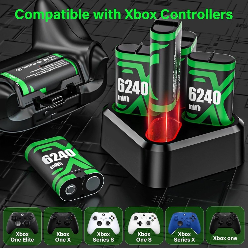 Xbox Rechargeable Battery Pack - Smart Charge Protection