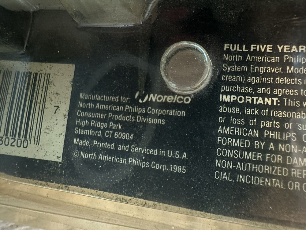Norelco Property Identification System PI200