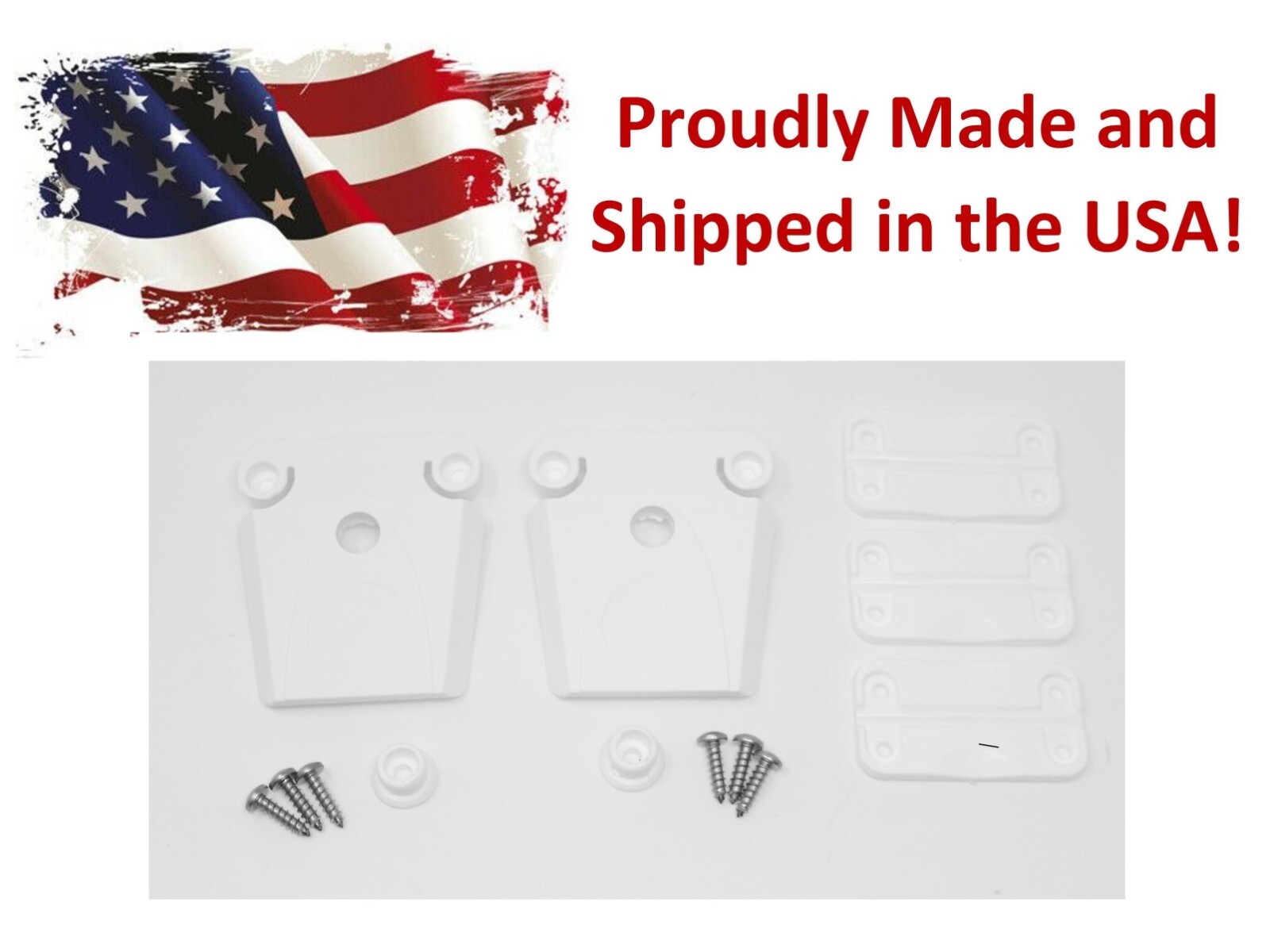 Igloo Cooler Replacement (2) Latch, (3) Hinge, Screw Set