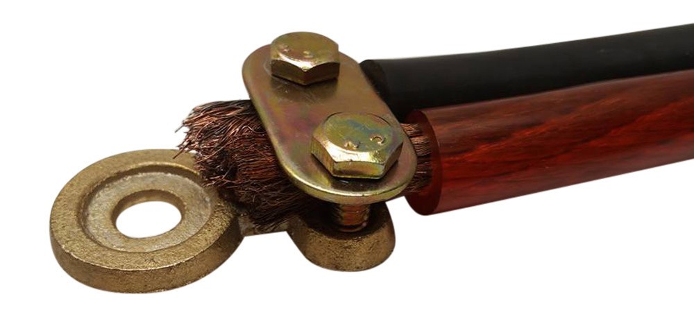 2x Solid brass side post battery cable terminal Wire Automotive posts terminals