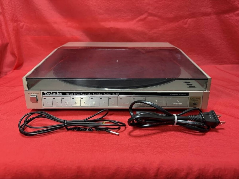Technics SL-Q6 Fully Automatic Record Player Tested and in good working order.
