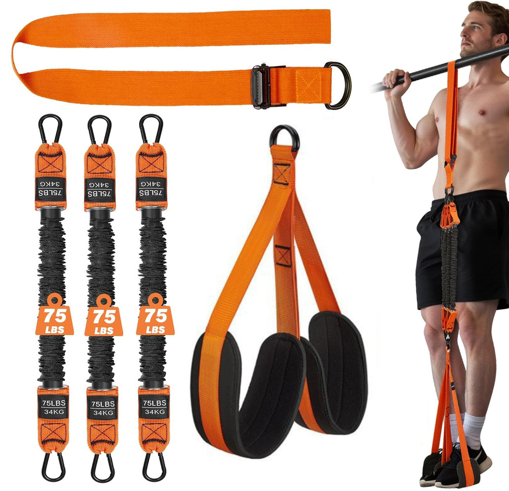 Pull Up Assistance Bands, Heavy Duty Pull Up Workout Band with Feet Rest