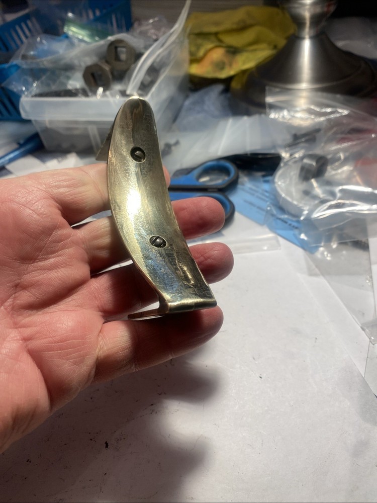 Butt Plate And Screws to A Long Gun Of Some Type Muzzleloader
