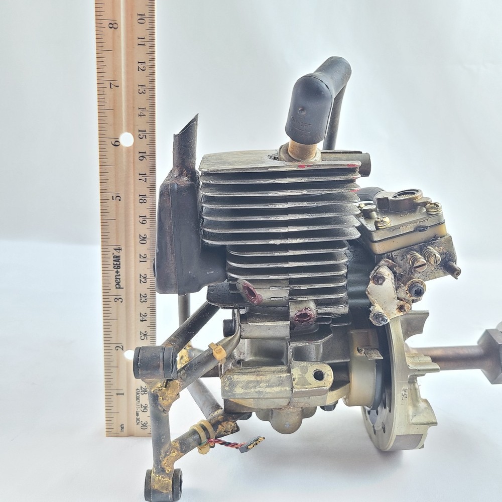Vintage RC Plane Engine - Modified McCulloch Mini Mac 120