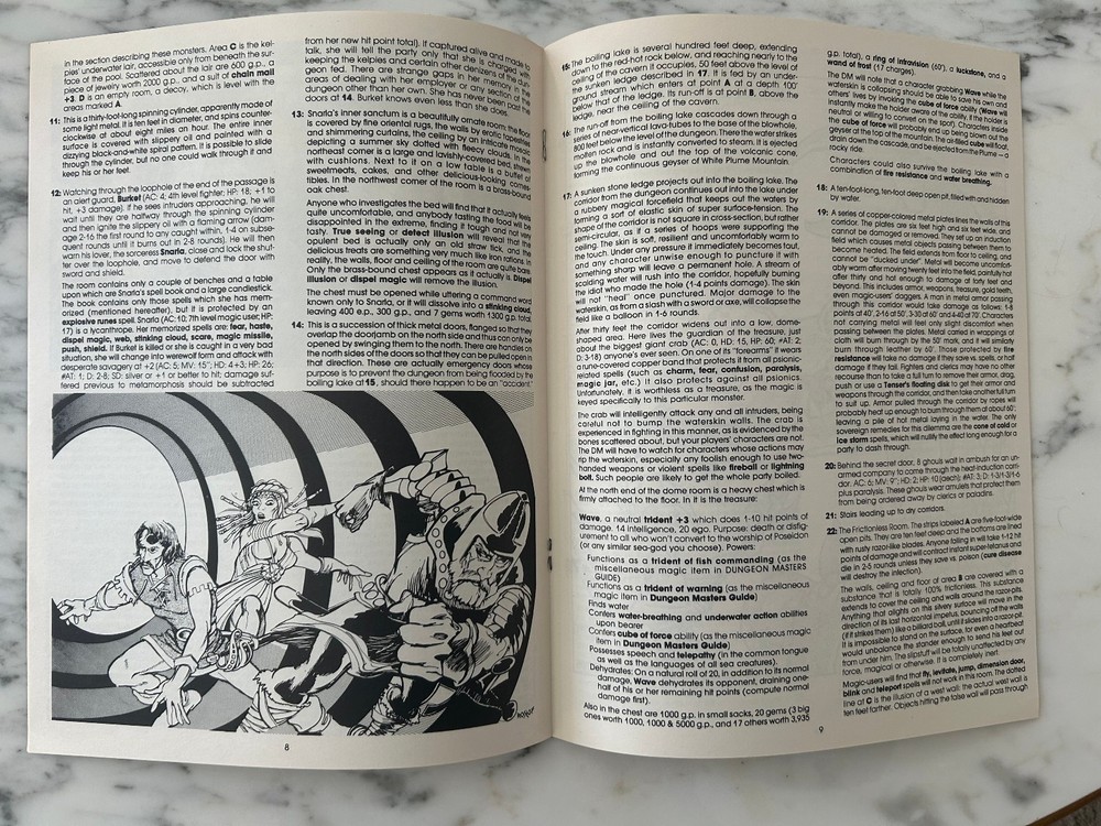 White Plume Mountain S2 S-2 AD&D D&D MODULE