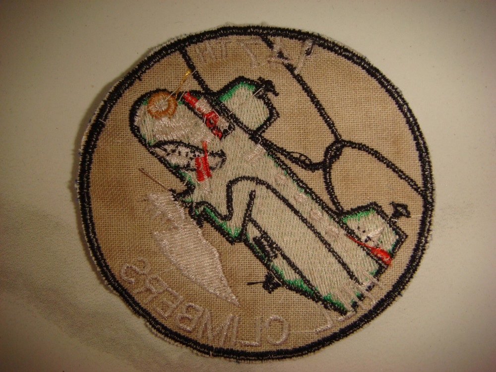 US 147th ASSAULT SUPPORT HELICOPTER HILL CLIMBERS, VIETNAM WAR PATCH