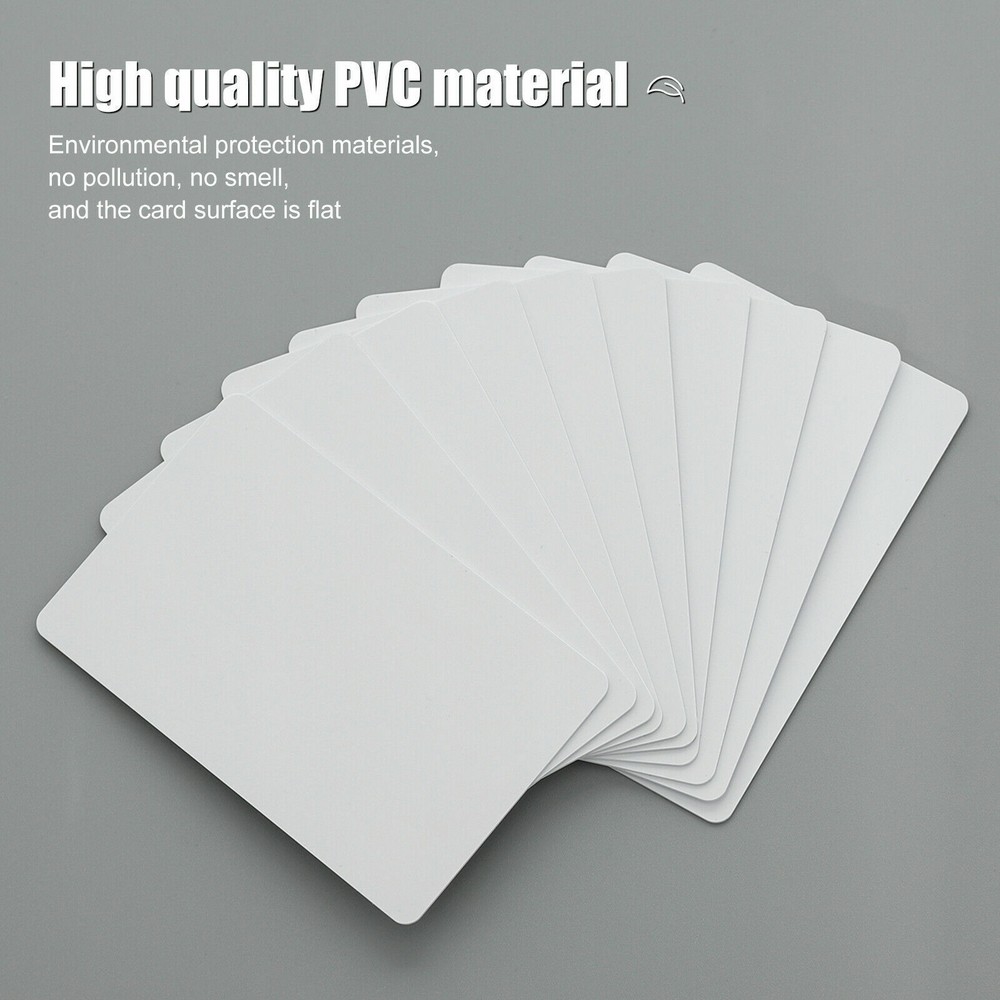 100 PACK NTAG215 Blank NFC Tags RFID Card PVC Compatible With TagMo Android US