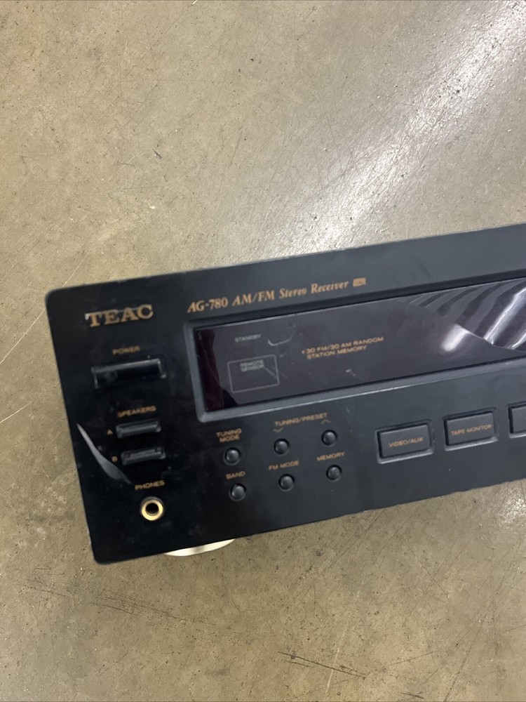 TEAC AG-780 AM/FM 200 Watt Stereo Receiver - UNTESTED !