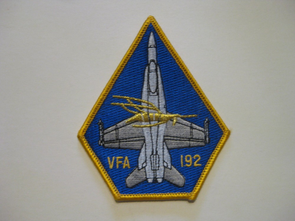 UNITED STATES NAVY SQUADRON PATCH: VFA 192