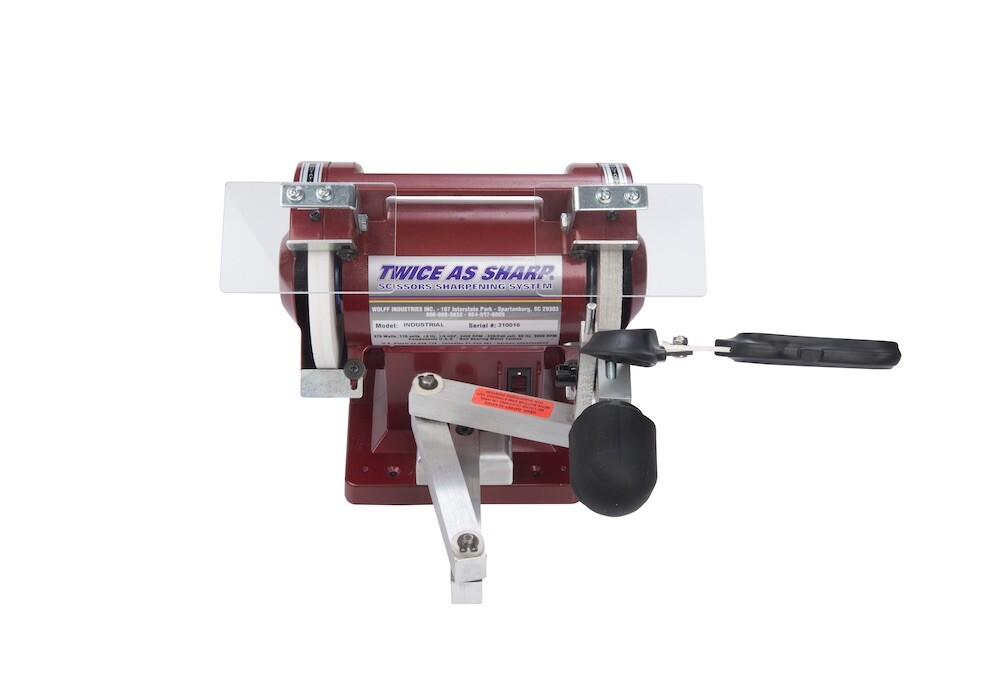 Wolff Twice As Sharp Scissor Sharpener Complete Shear Sharpener System NEW 110V