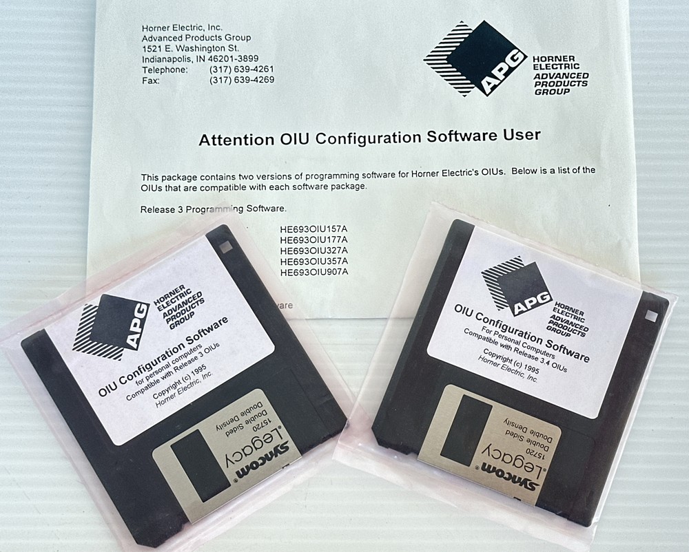 Horner HE693IBMOIU-57B Programming Software *NEW*