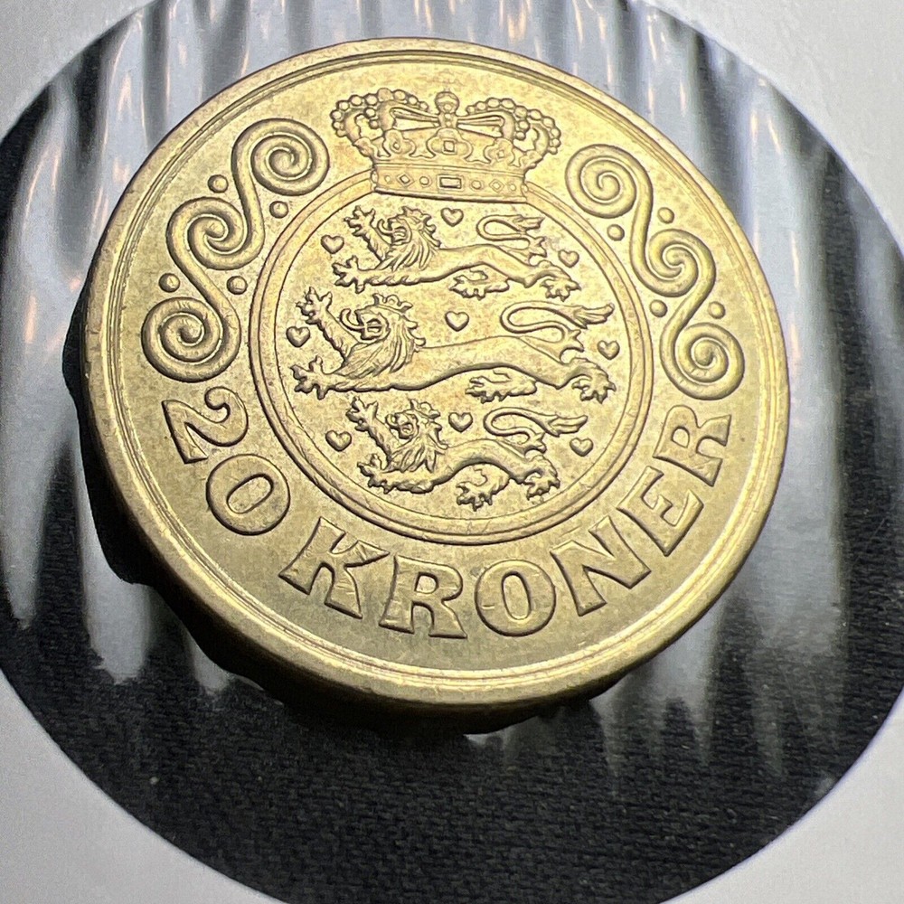 2002 Denmark 20 Kroner X1738