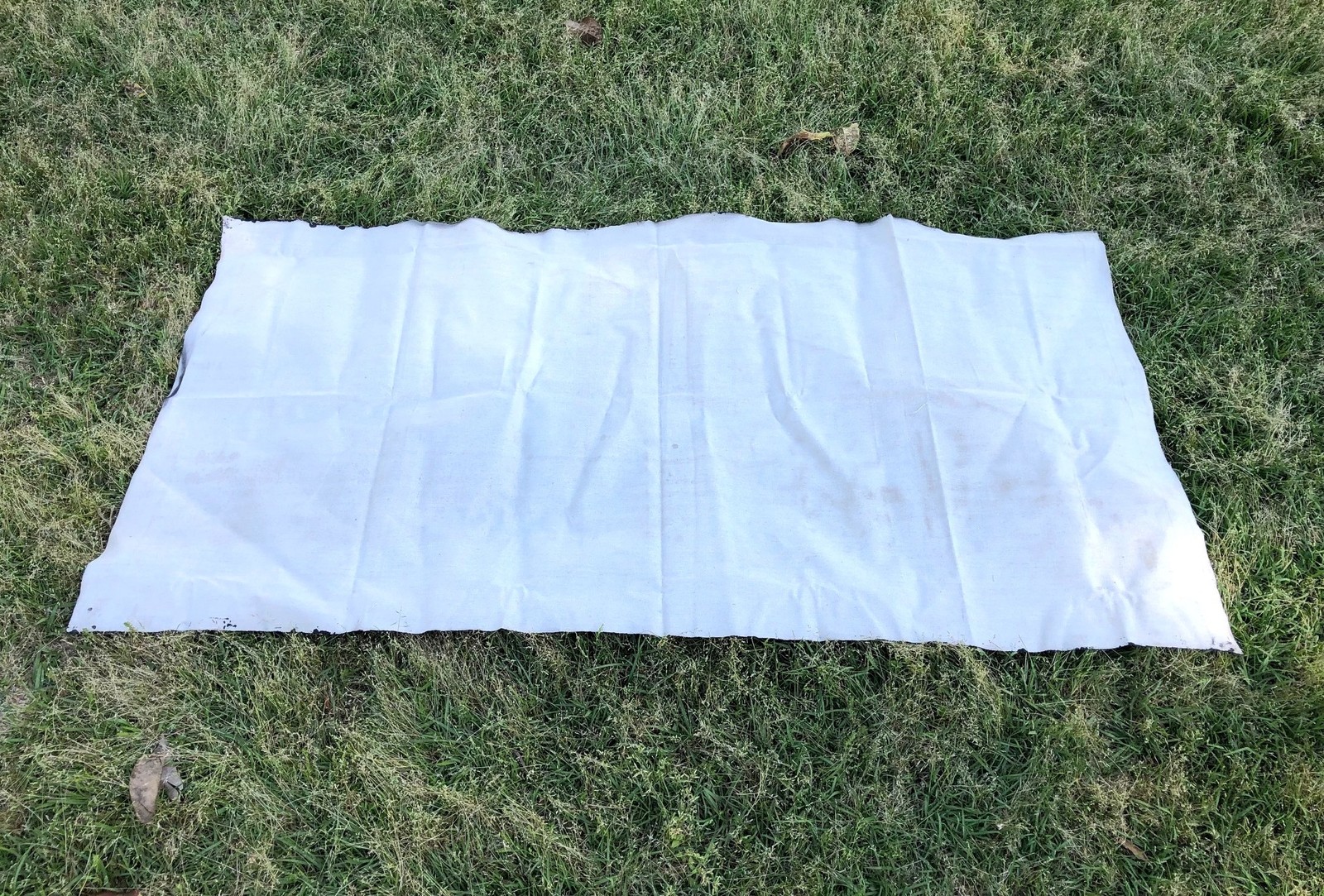 Painted Canvas Ground Cloth - Reenactment Camping