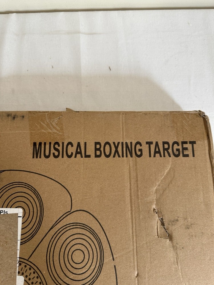 Musical Boxing Target New Open Box