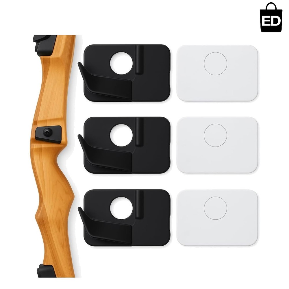 Ample 6-Piece Arrow Rest Set for Superior Archery Accuracy - Right Hand Version
