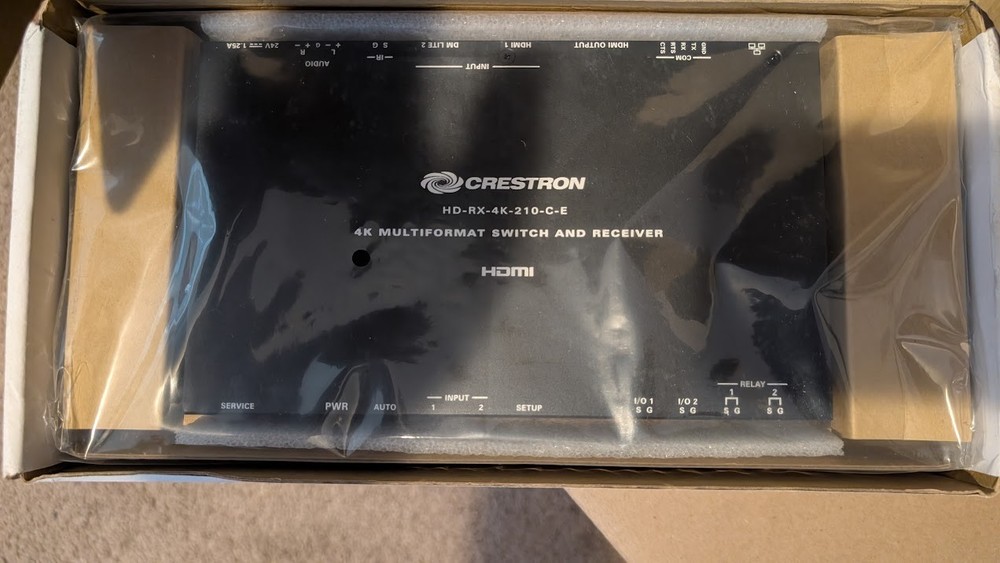 Crestron HD-RX-4K-210-C-E and HD-TX-101-C-E