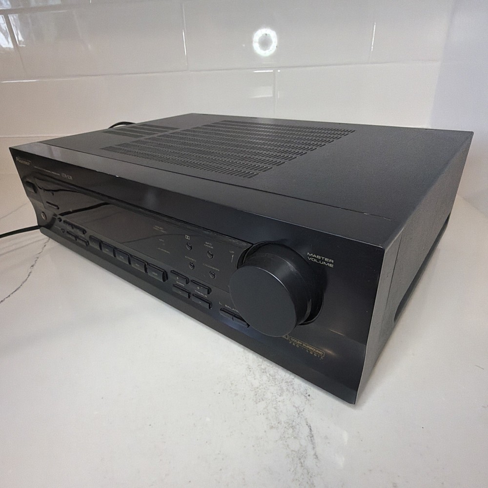 Pioneer VSX-108 Audio Multi-Channel Receiver Tested & Working W/ Remote Bundle