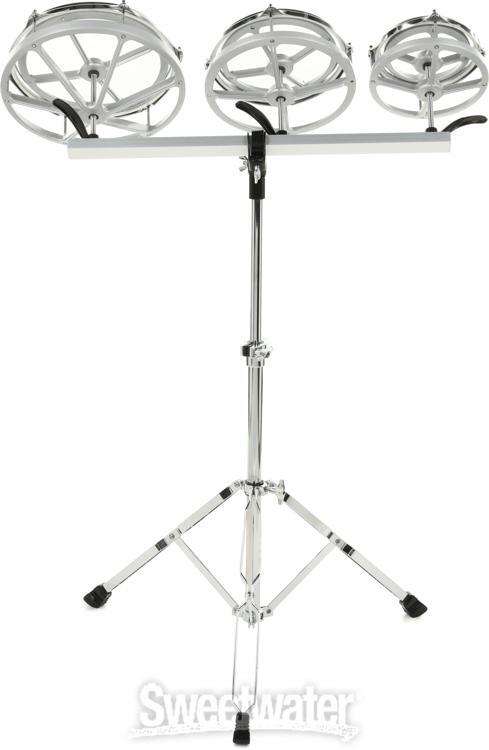 Cardinal Percussion CPRT6810 Spin Tuned Tom Set with Stand
