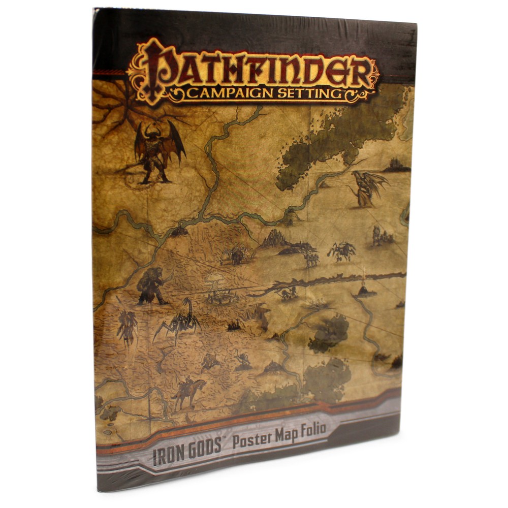 Pathfinder (RPG) Campaign Setting: Iron Gods Poster Map Folio