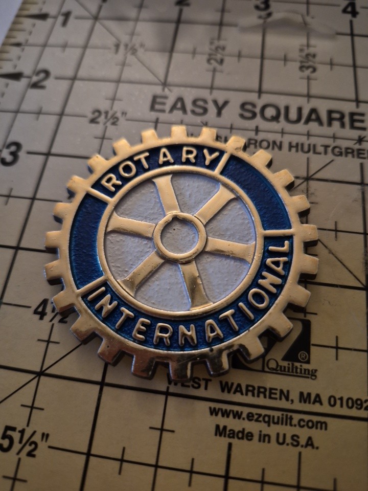 Rotary International Car Emblem